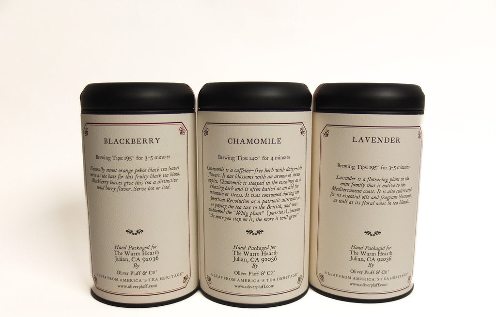 Backwoods Provisions Loose Leaf Tea Canister - 3 Flavors