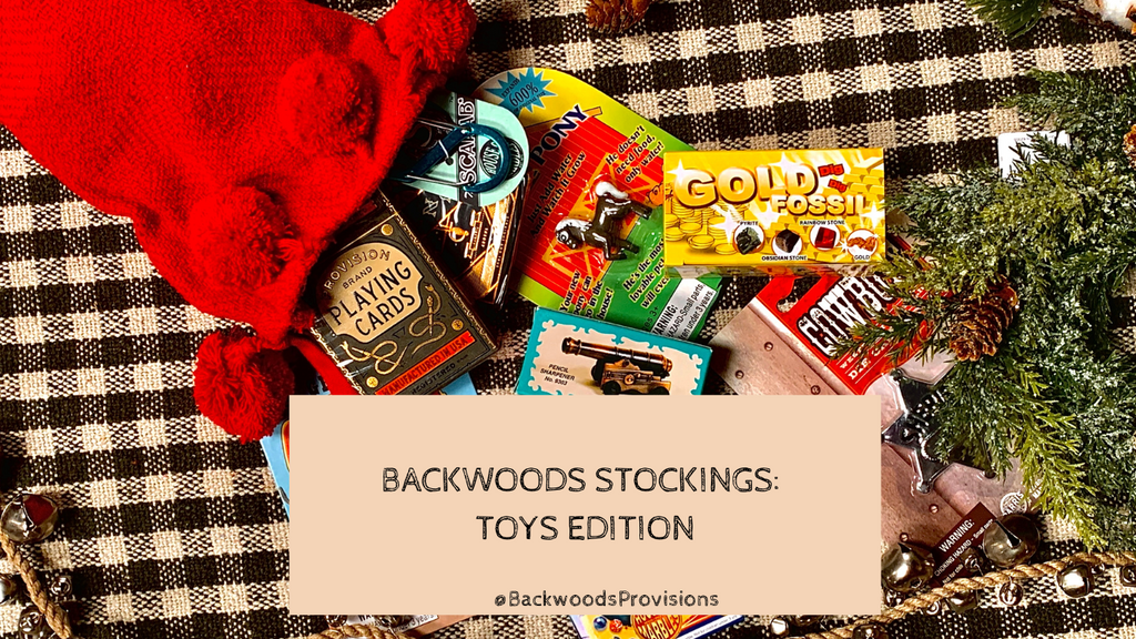 Backwoods Stockings: Toys Edition