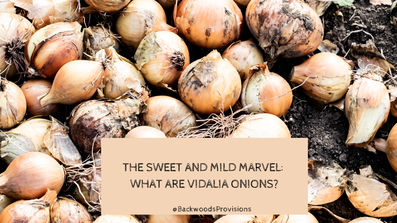 The Sweet and Mild Marvel: What Are Vidalia Onions?