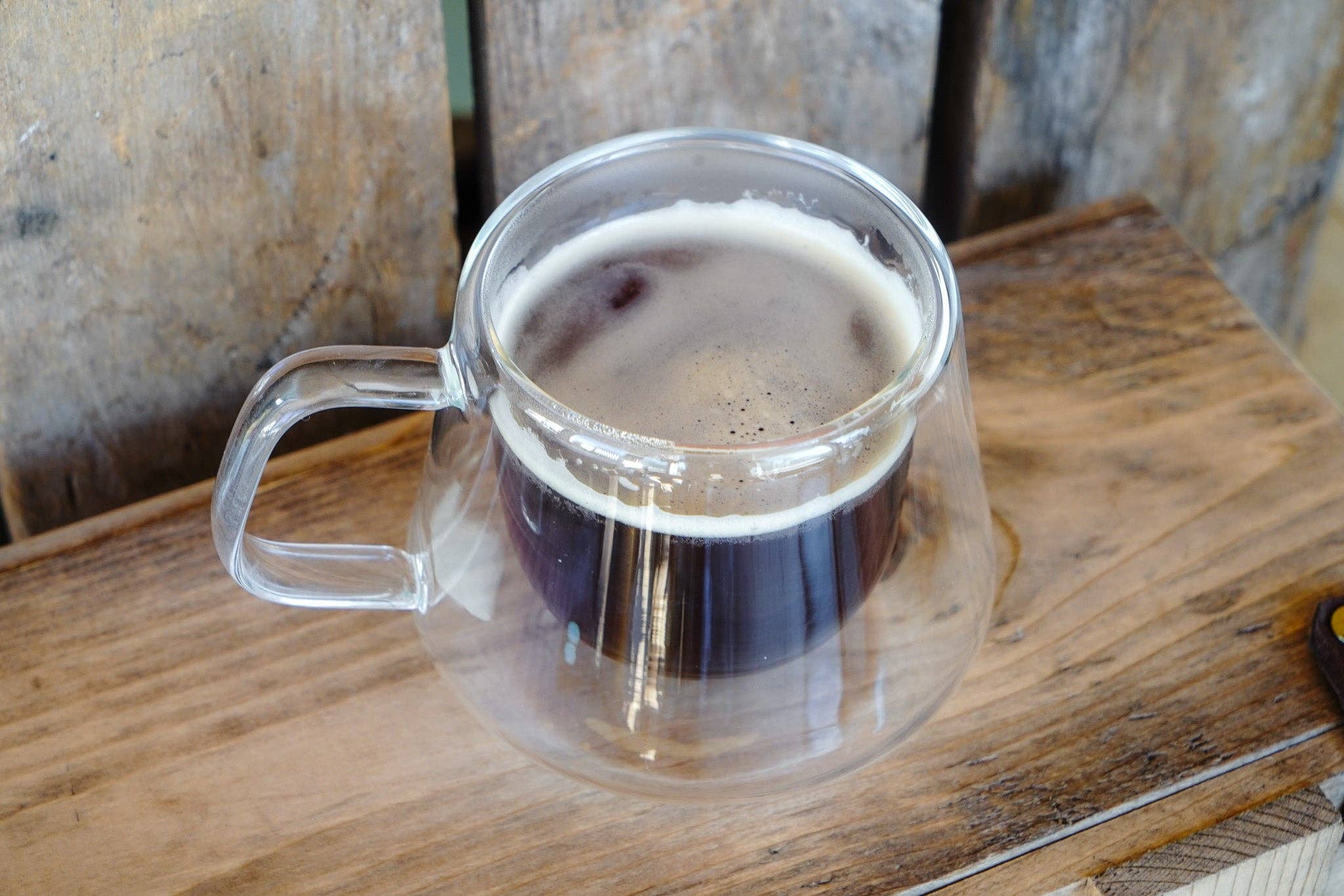 Angled Double Walled Mug