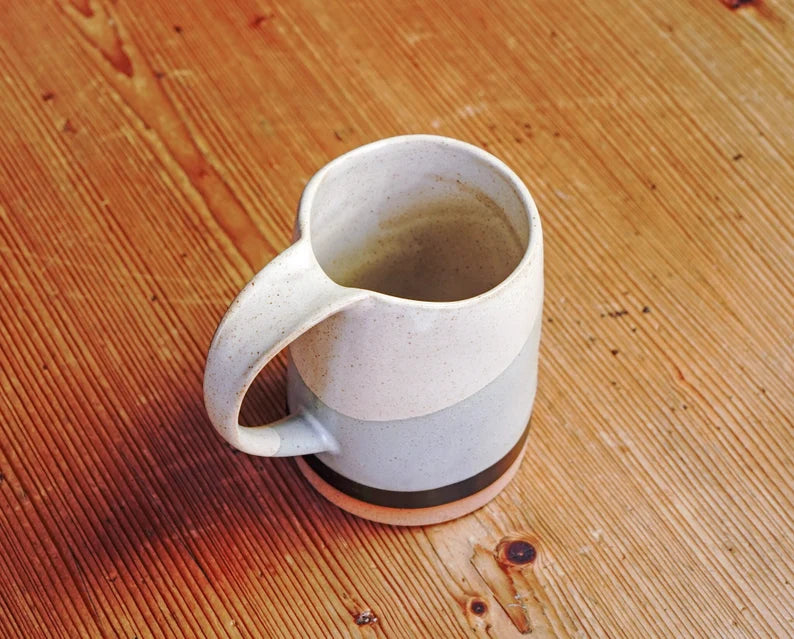 Multicolored Abstract Designed Ceramic Mug