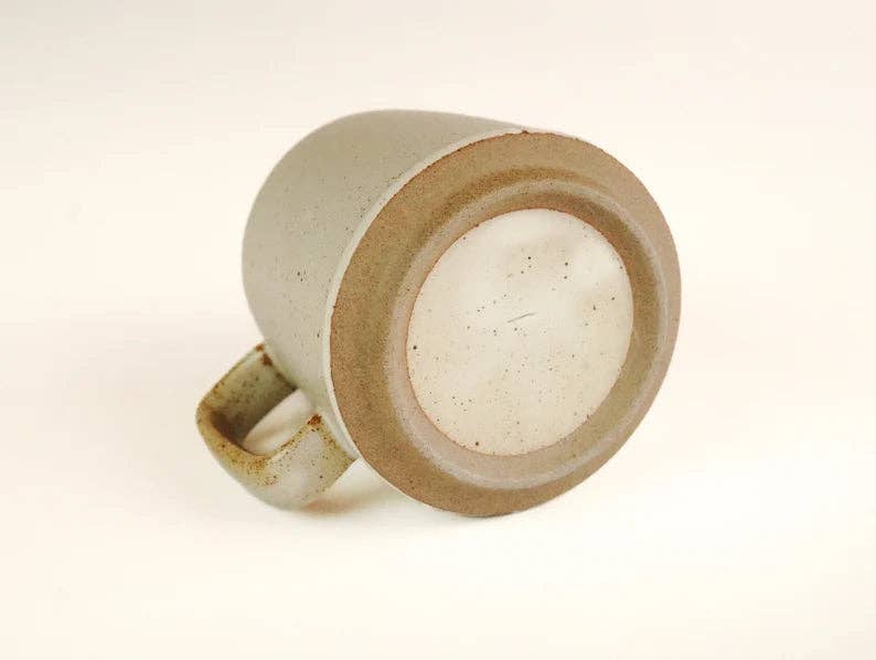 White Speckled Ceramic Mug