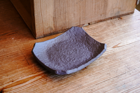 Metallic Glaze Soap Dish