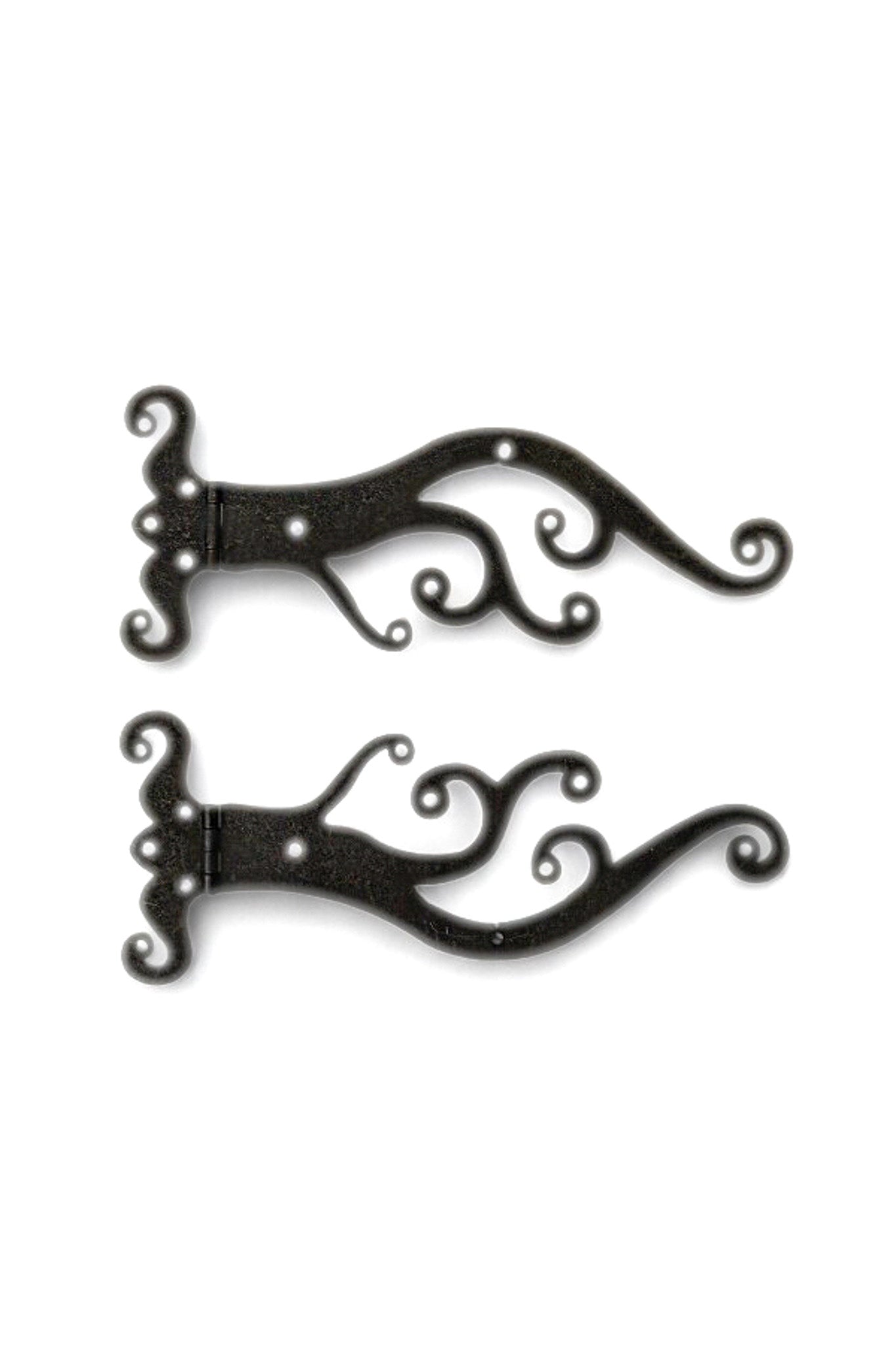 Wave Motif Strap Hinge for Chests, Boxes, Cabinets and More (Updated Version)