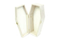 10" Ready To Paint Wooden Coffin For Halloween, Crafts, Gift Box, Jewerly Box, and Projects