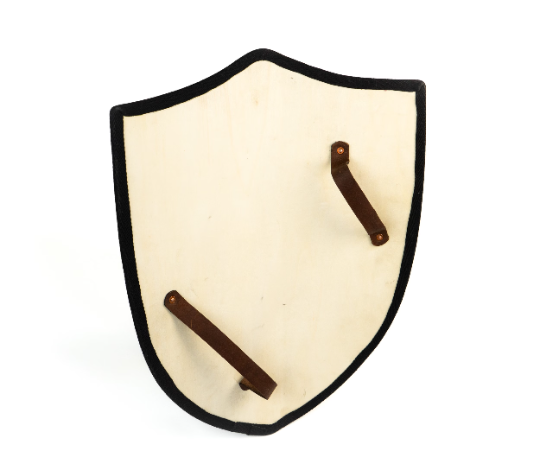 Handmade 18" Toy Medieval Heater Shield For Costume for Play or Wall Decor