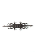 8.5" Fancy Decorative Bronze Finish Double-Sided Strap Hinges for Cabinets, Chests, and More