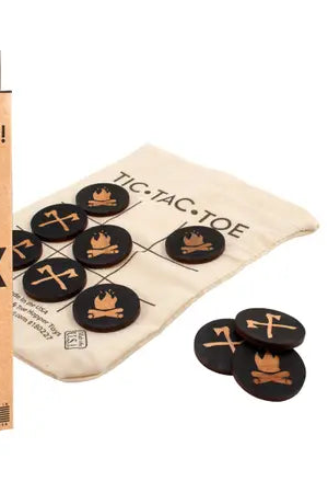 Tic Tac Toe for the campfire