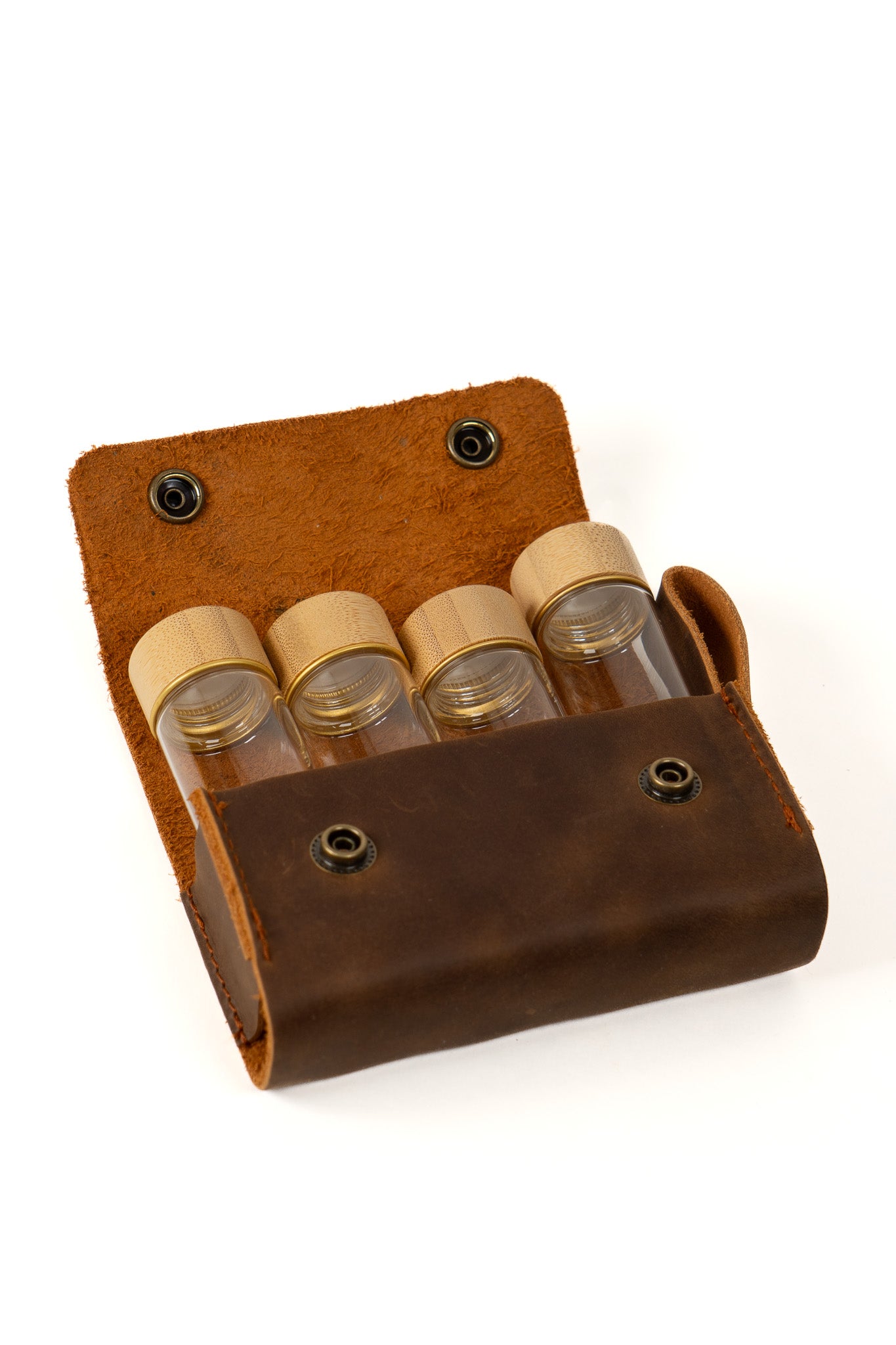 Mini Leather Spice Case