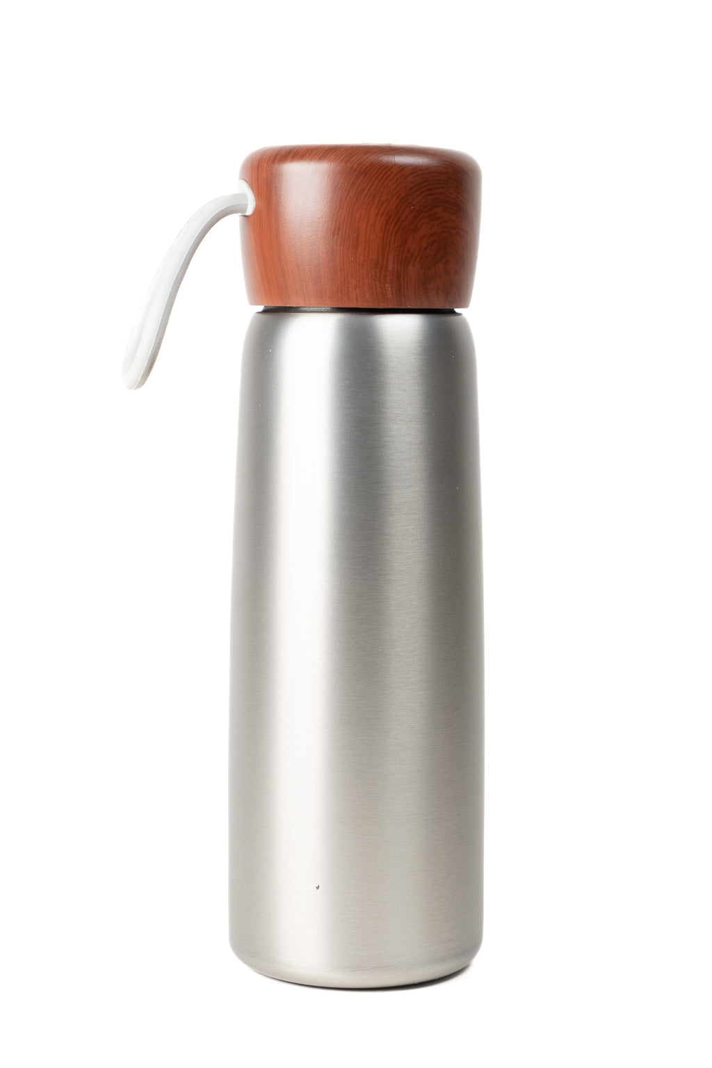 Stainless Steel Insulated Tumbler With Wooden Lid