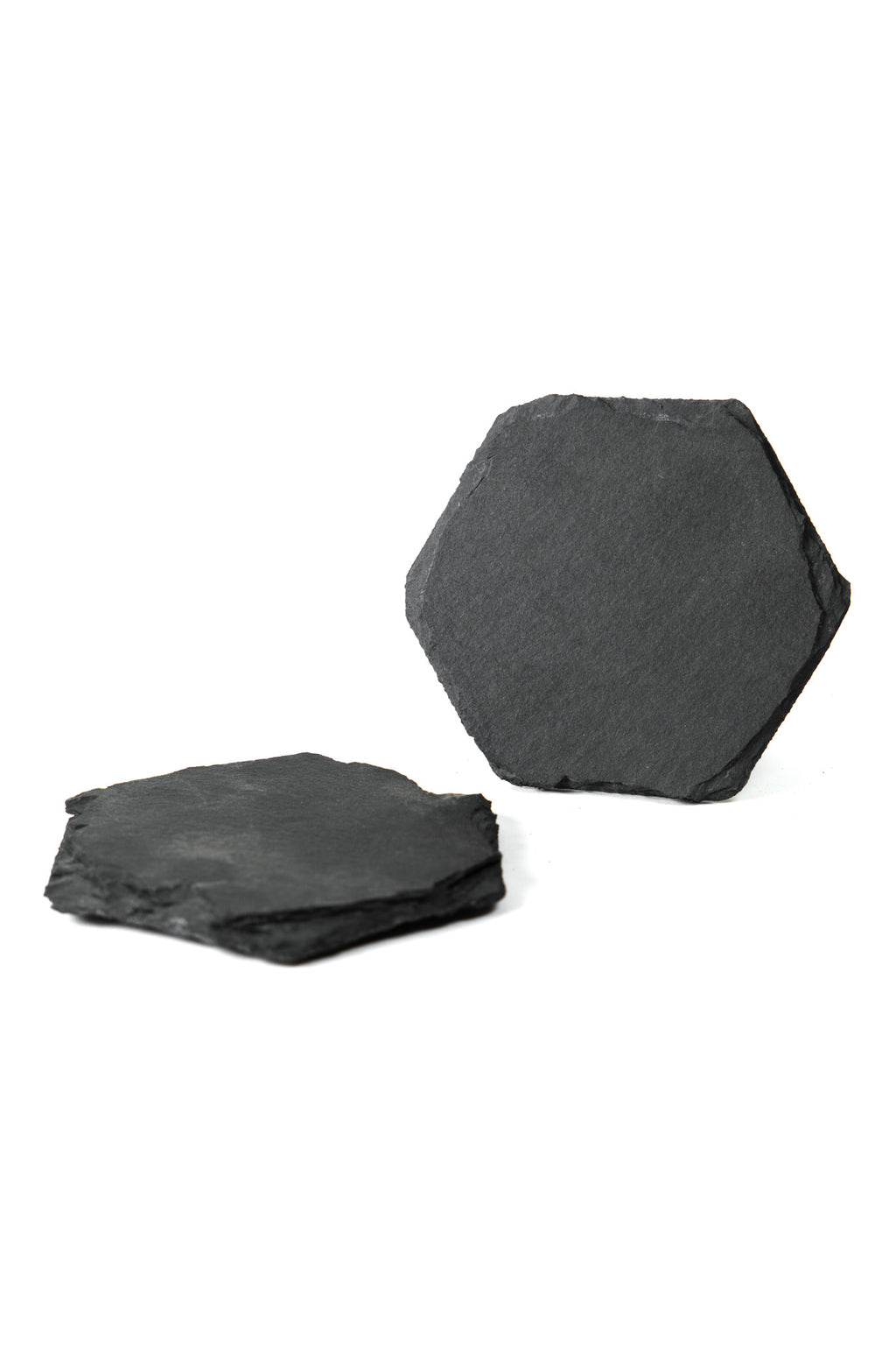 Slate Hexagon Coaster Set