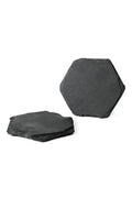 Slate Hexagon Coaster Set