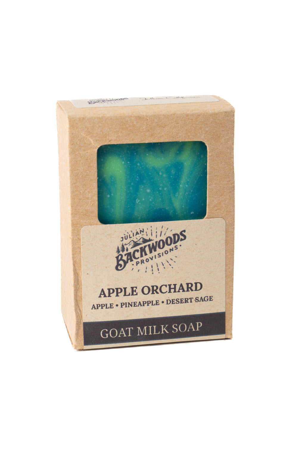 Backwoods Provisions Handcrafted Creamy Goat Milk Soap - Apple Orchard