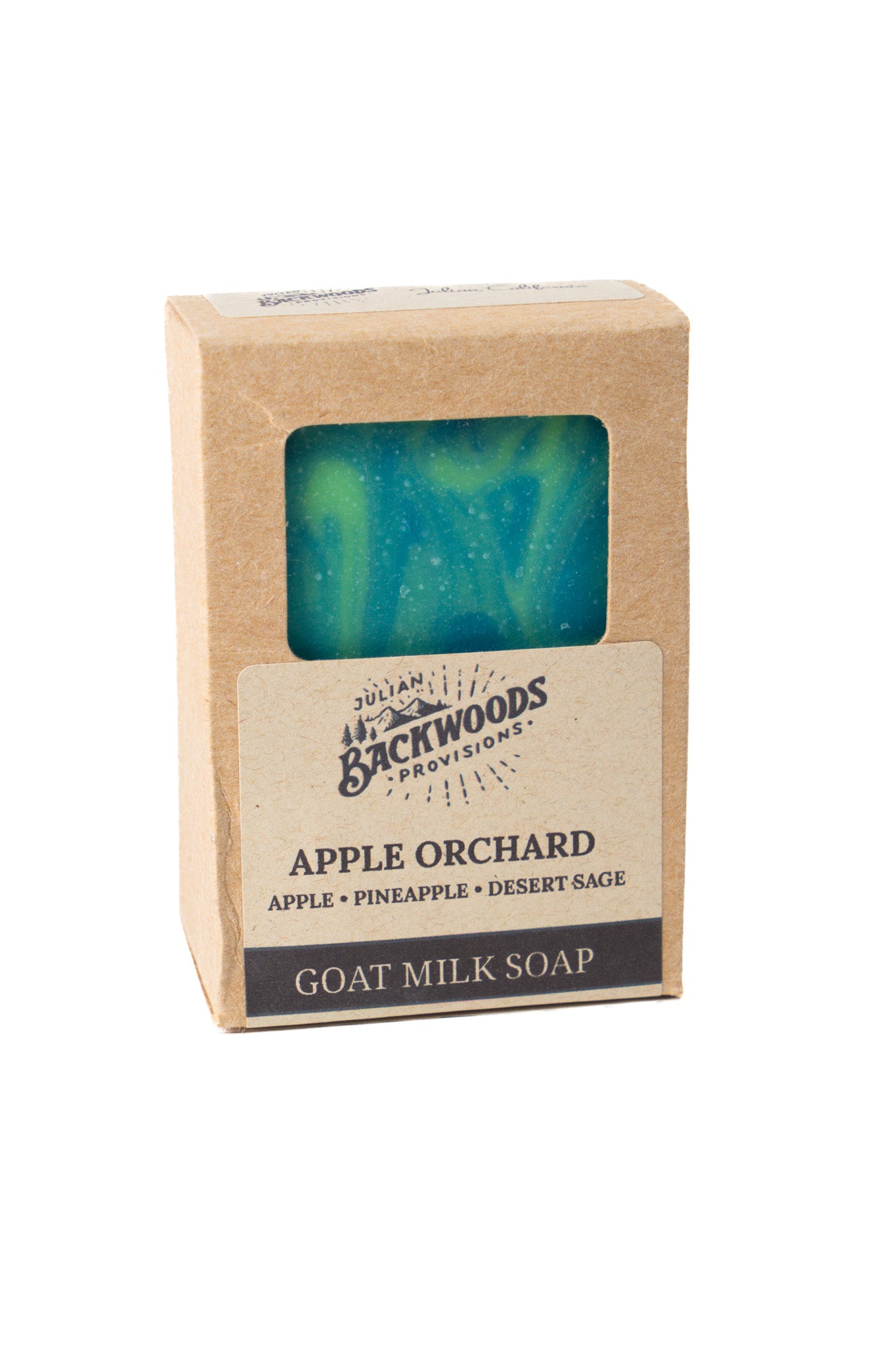 Backwoods Provisions Handcrafted Creamy Goat Milk Soap - Apple Orchard