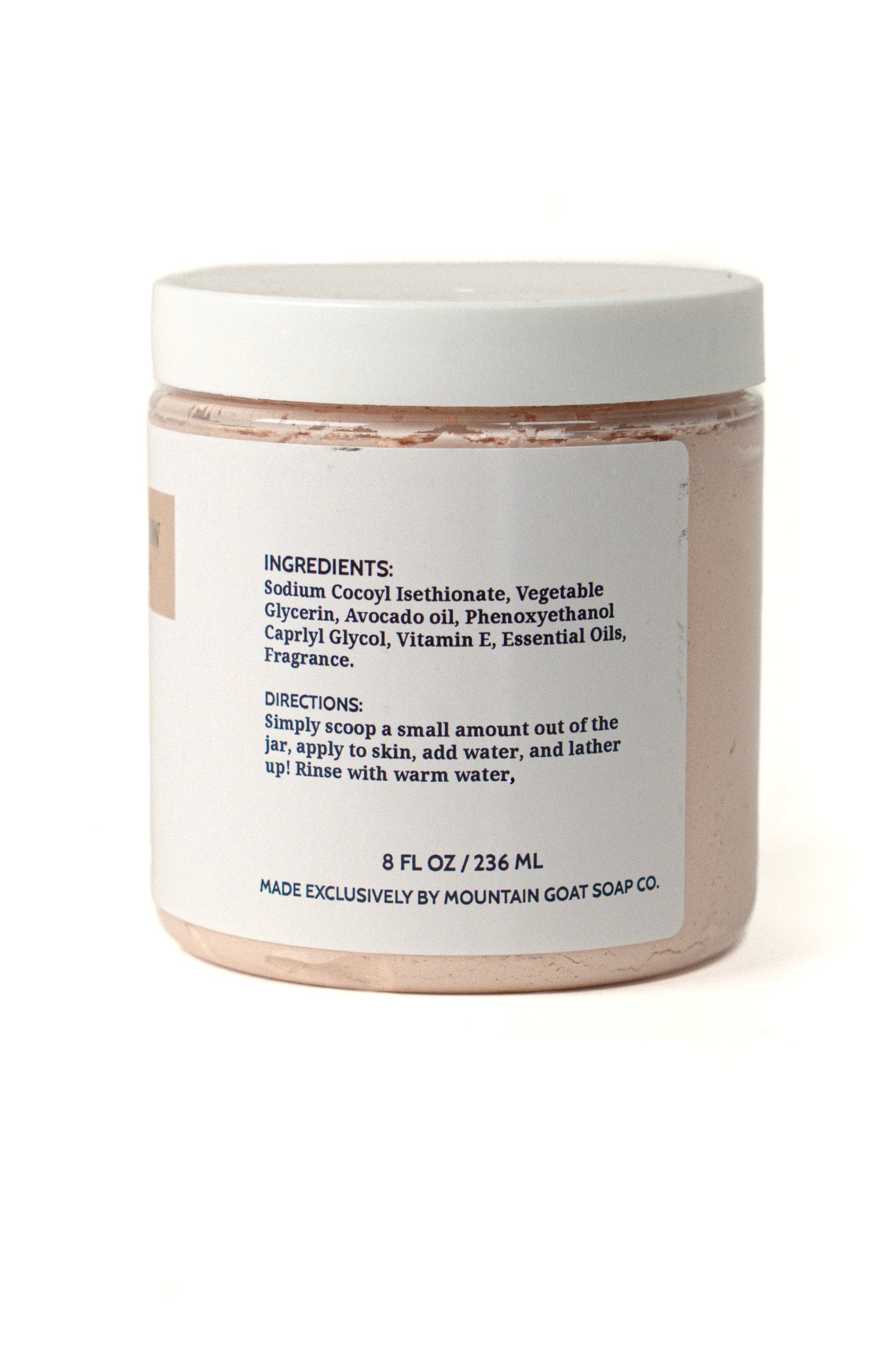 Backwoods Provisions Creamy and Nourishing Whipped Soap - Cuyamaca Meadow