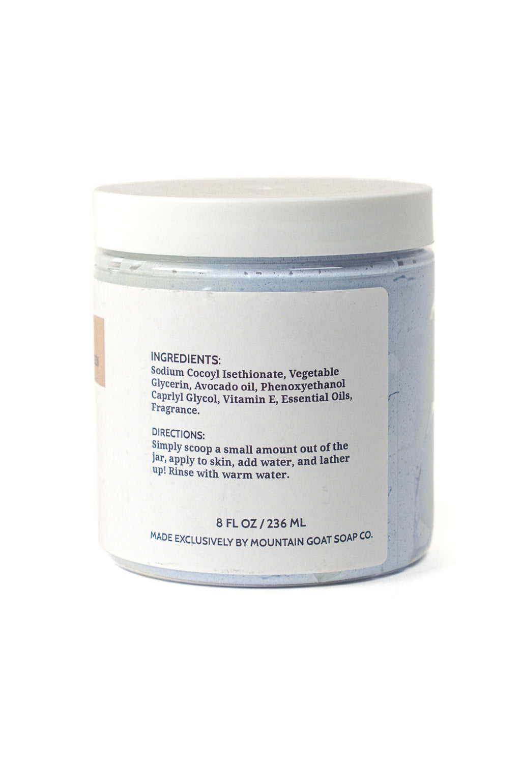 Backwoods Provisions Handcrafted and Silky Whipped Soap - Laguna Lodge