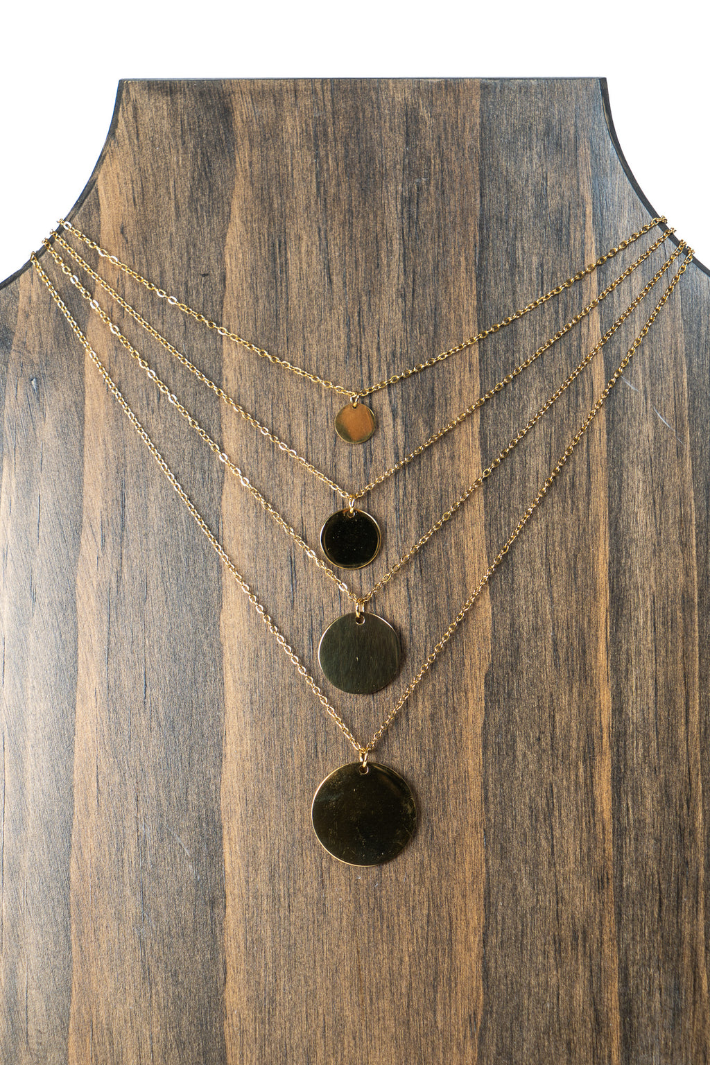 Dainty Gold Initial Necklace