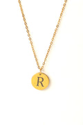 Dainty Gold Initial Necklace