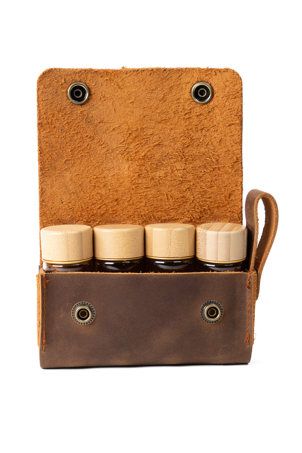 Mini Leather Spice Case