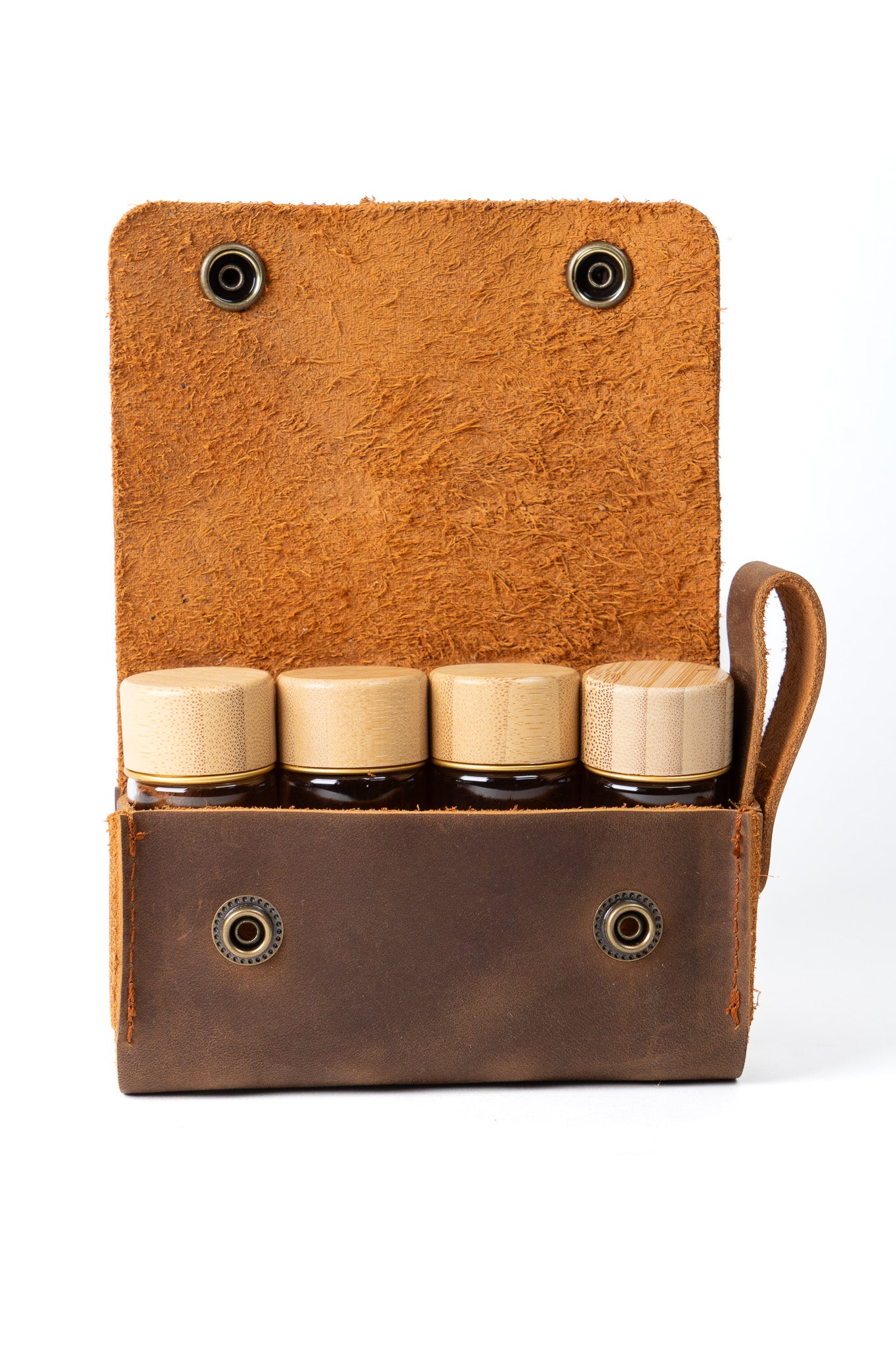 Mini Leather Spice Case