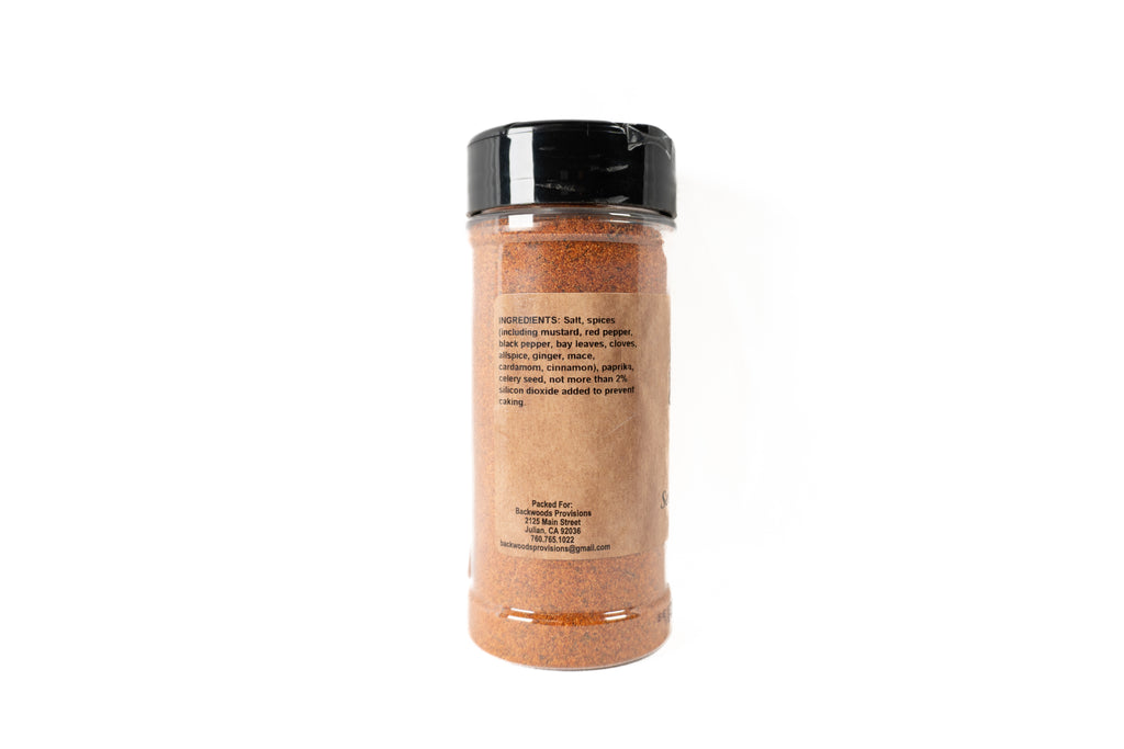 Backwoods Provisions Fin N Fish Seafood Seasoning