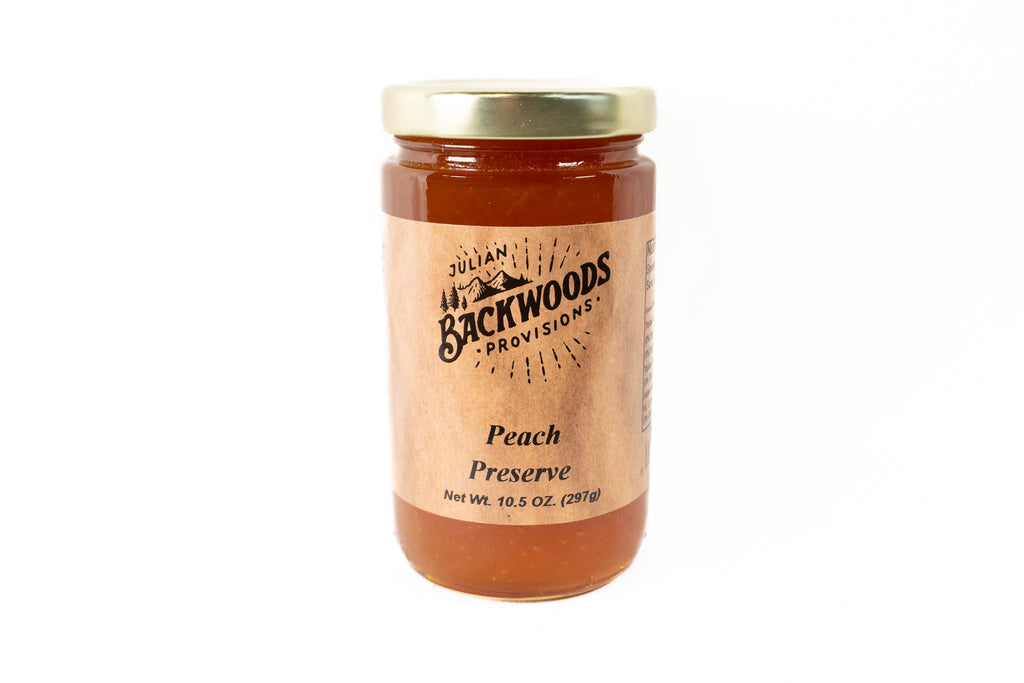 Backwoods Provisions Peach Preserve 10.5 oz