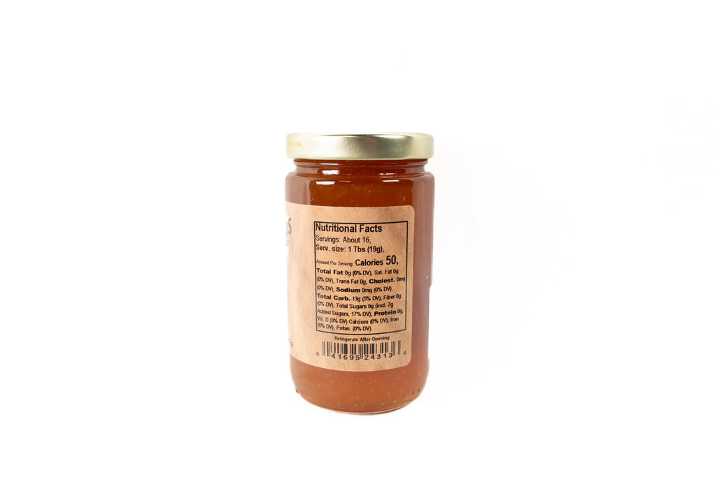 Backwoods Provisions Peach Preserve 10.5 oz