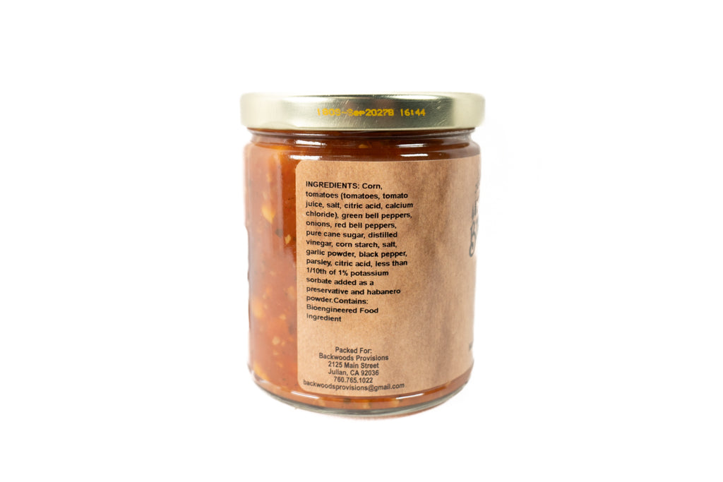 Backwoods Provisions Corn Salsa