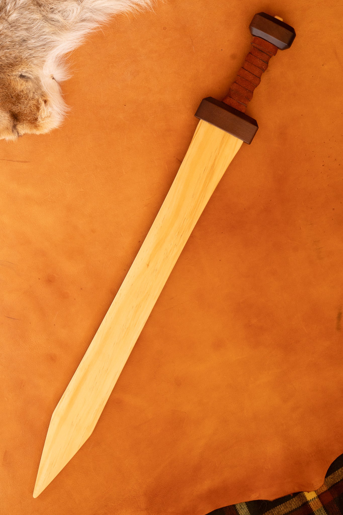 28" Wooden Standard Gladius Sword with Wrapped Handle