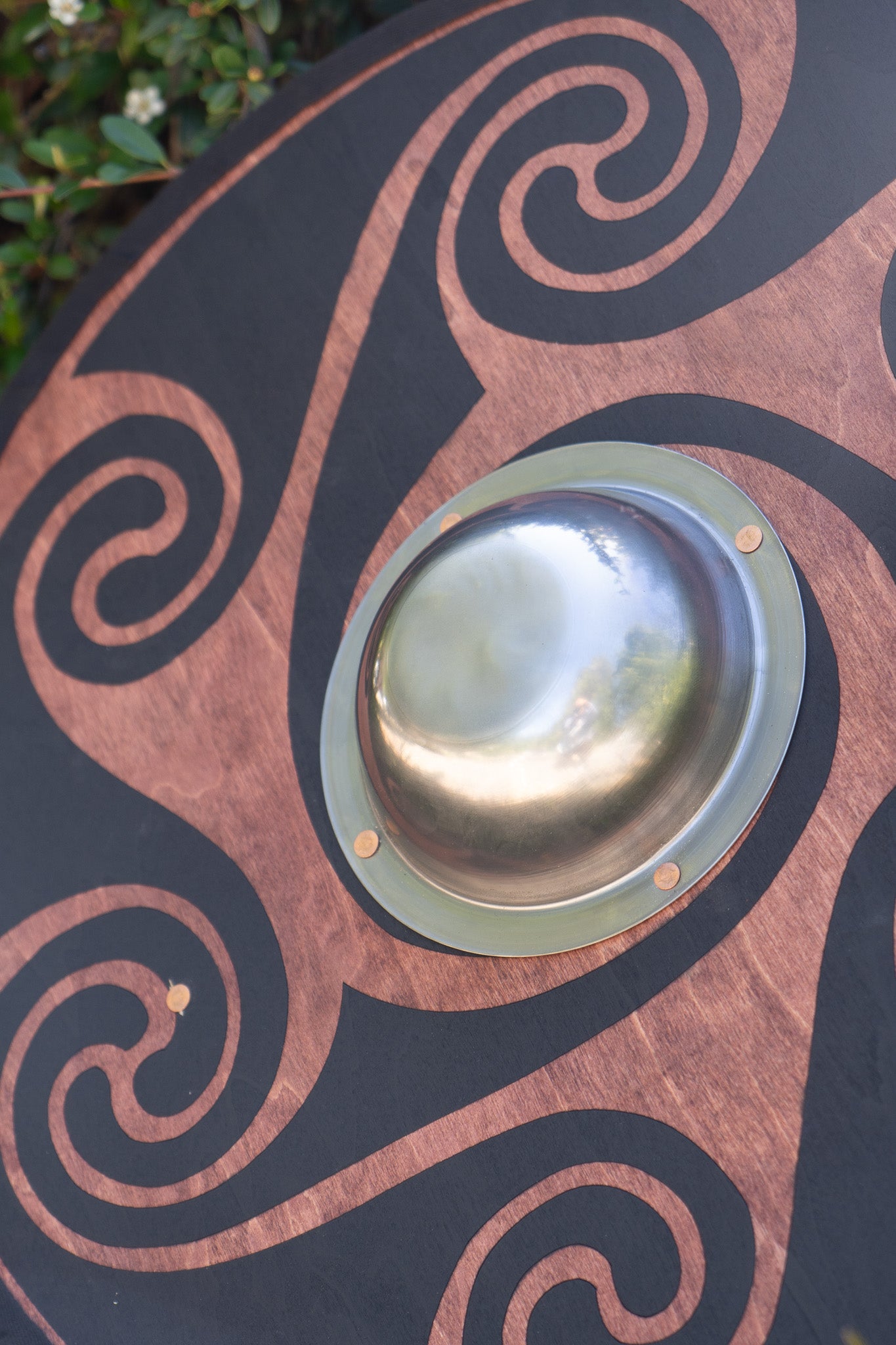Steel Umbo / Shield Boss for DIY Toy Round Viking Shields and Bucklers