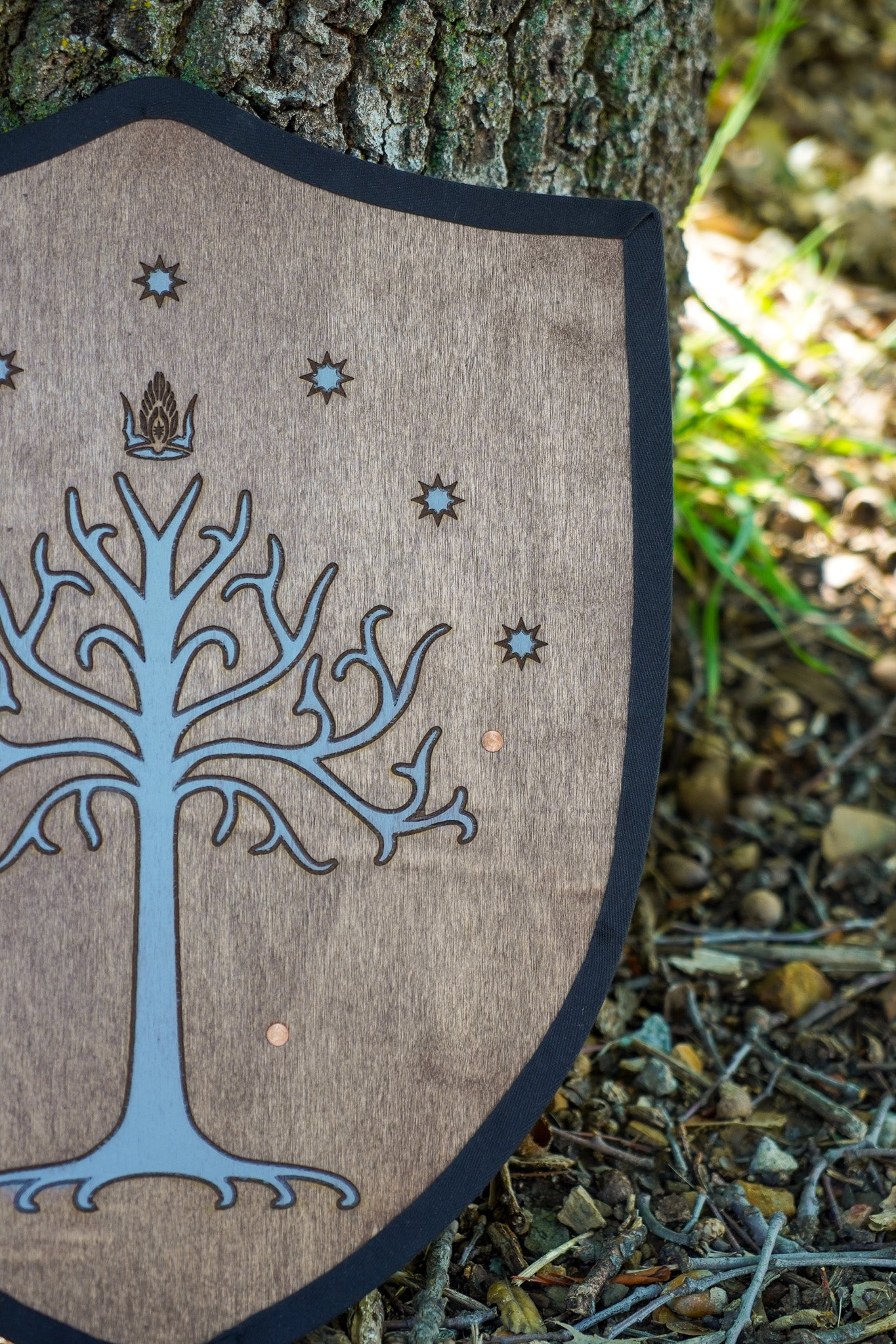 Handmade 18" Shield of Gondor For Costume, Play or Wall Art