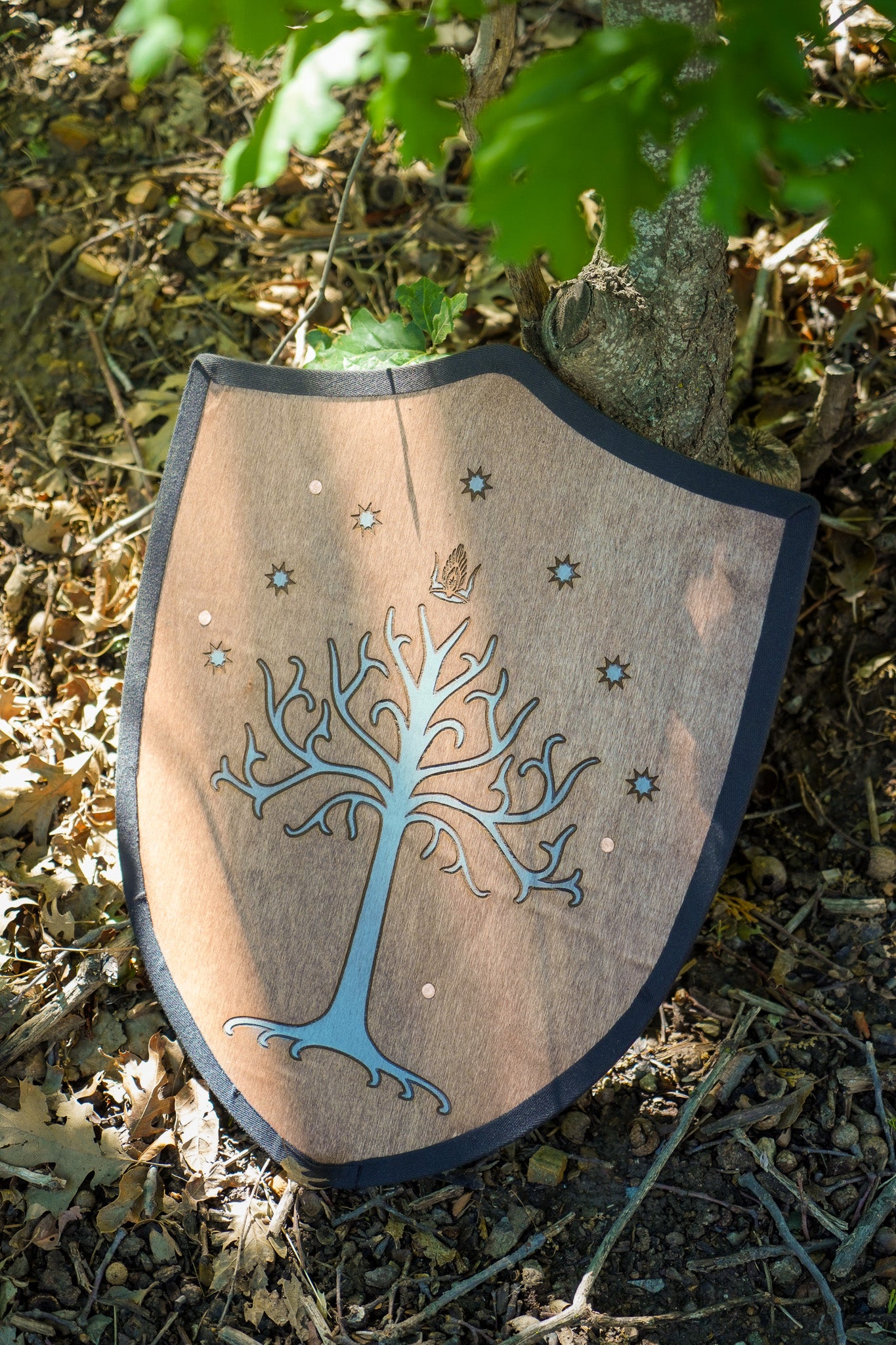 Handmade 18" Shield of Gondor For Costume, Play or Wall Art