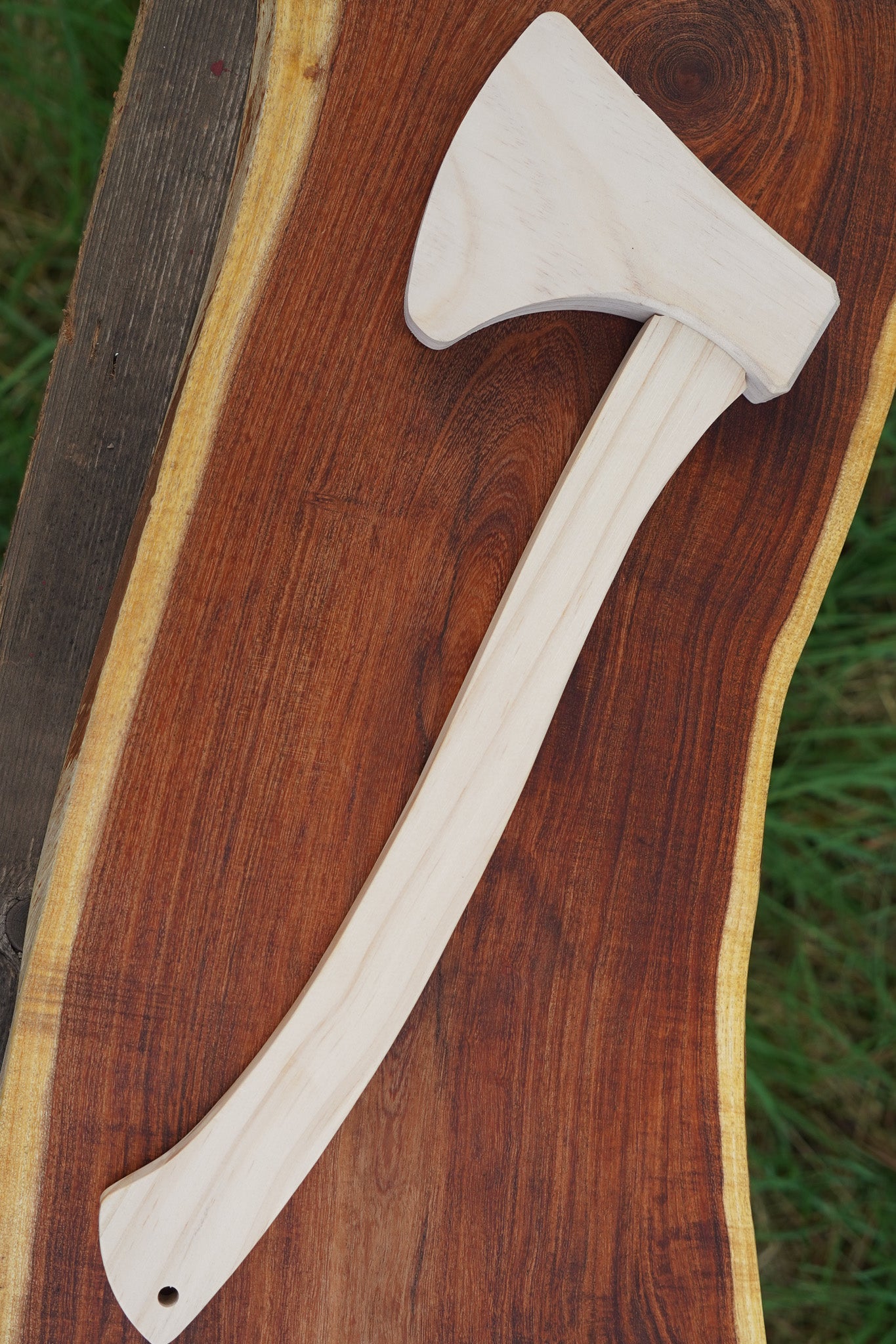 DIY Unfinished Wooden Hatchet