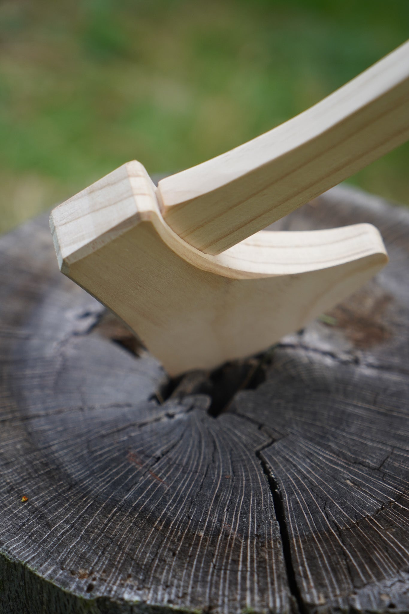 DIY Unfinished Wooden Hatchet