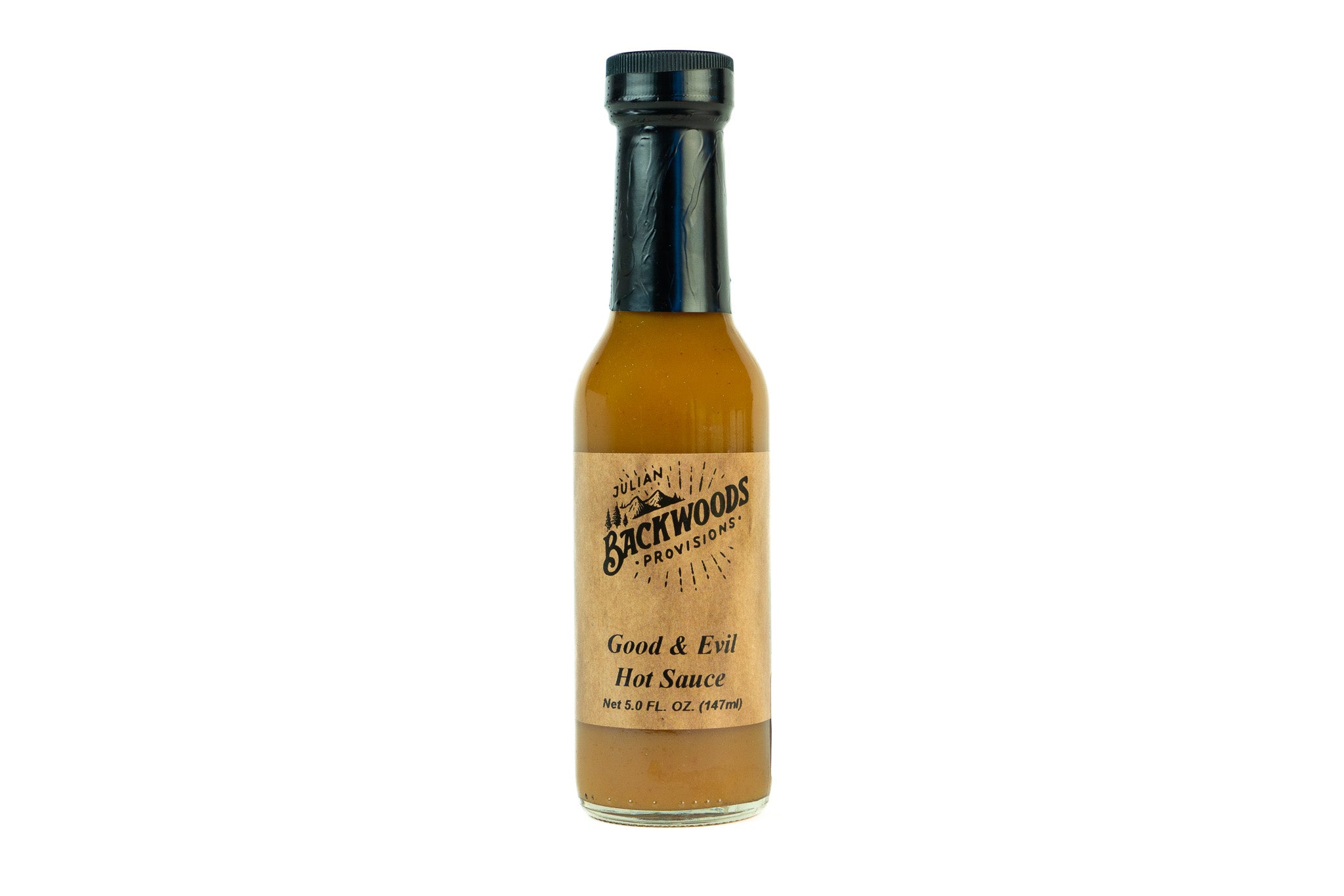Backwoods Provisions Good & Evil Hot Sauce 5 oz.