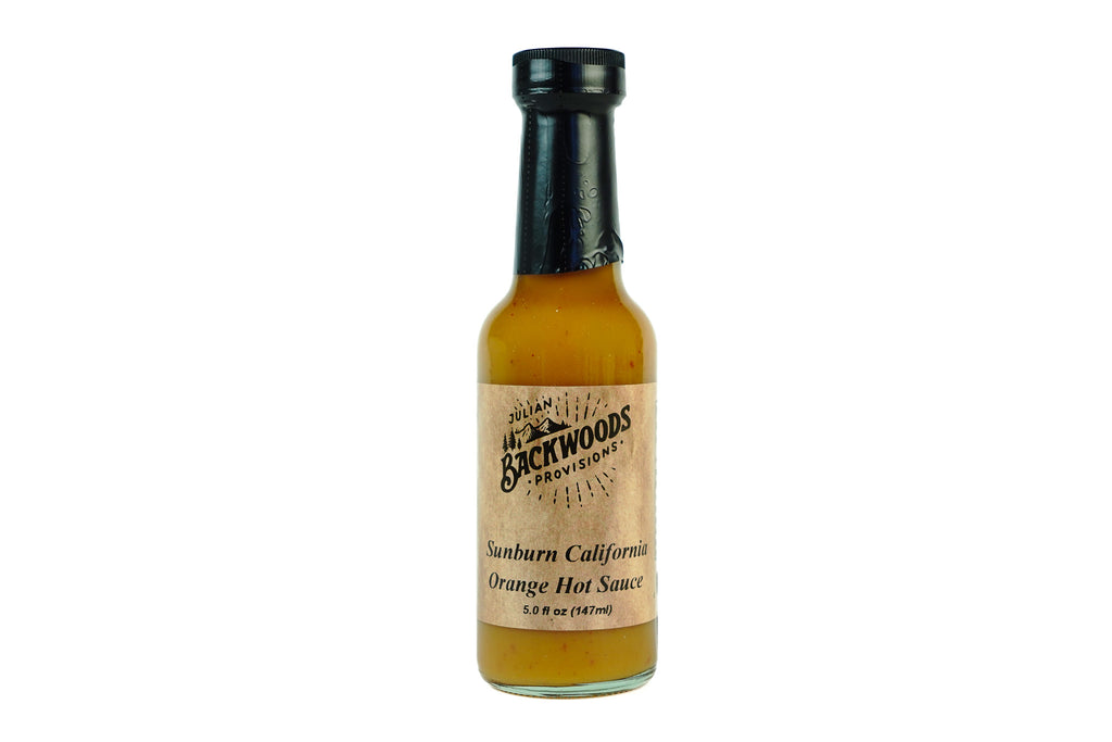 Backwoods Provisions Sunburn California Orange Hot Sauce