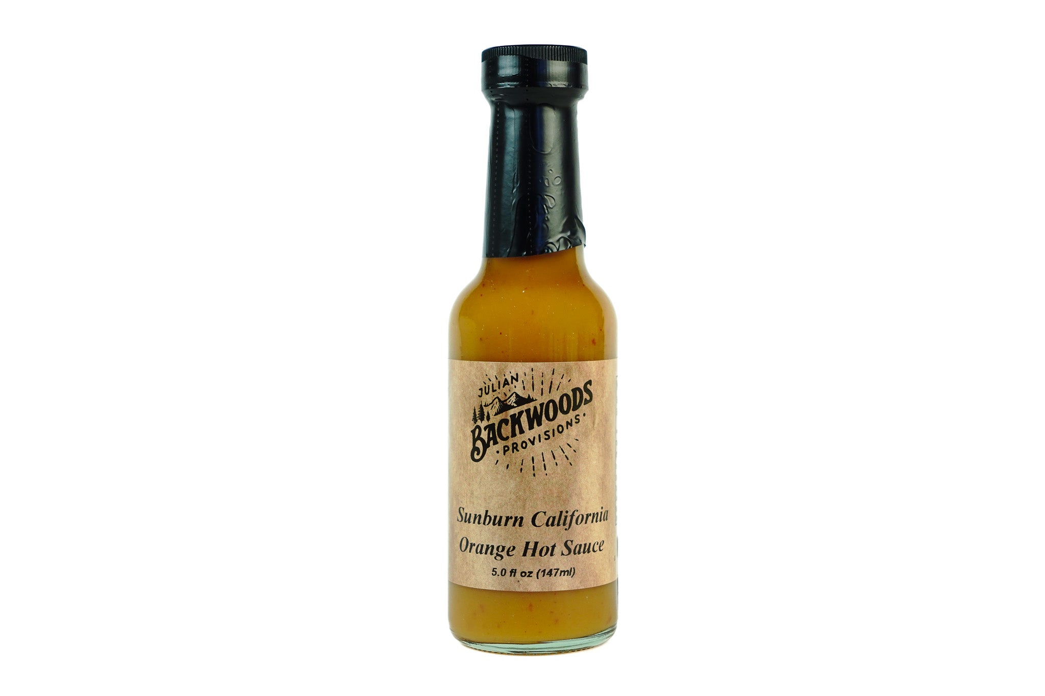 Backwoods Provisions Sunburn California Orange Hot Sauce