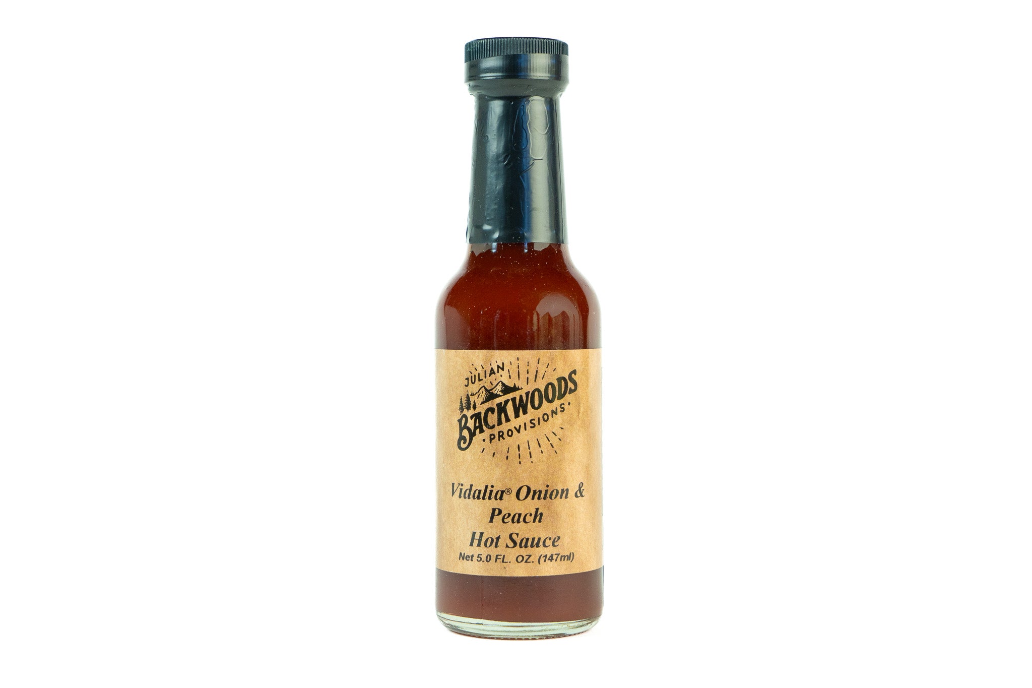 Backwoods Provisions Vidalia Onion & Peach Hot Sauce 5 oz.