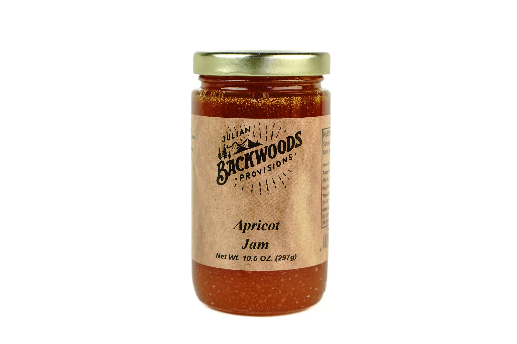 Backwoods Provisions Apricot Jam 10.5 oz
