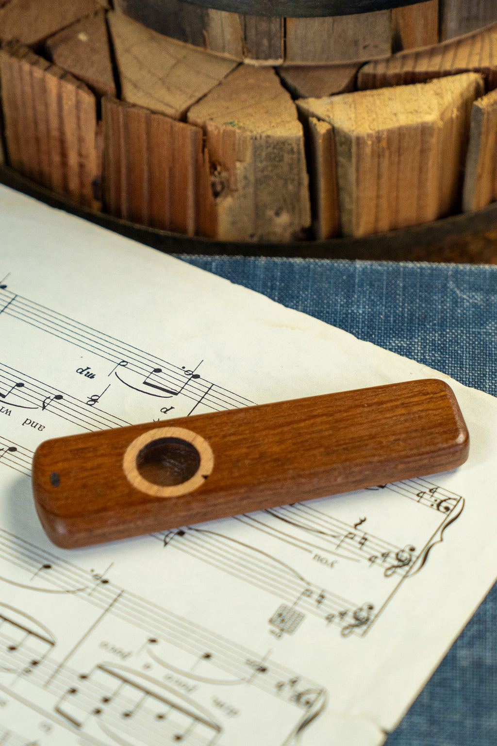 Natural Wood Kazoo