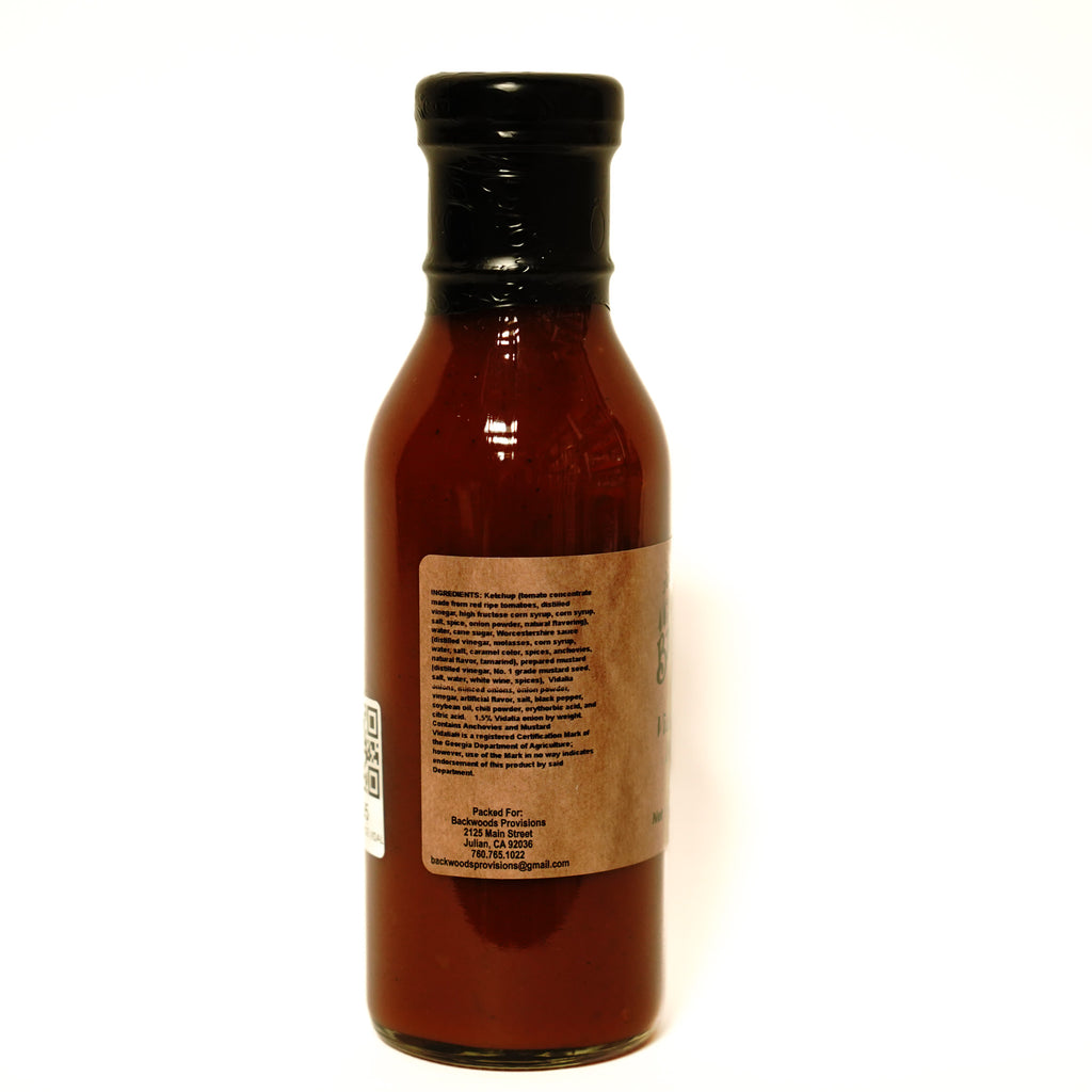 Backwoods Provisions Vidalia Onion Barbecue Sauce