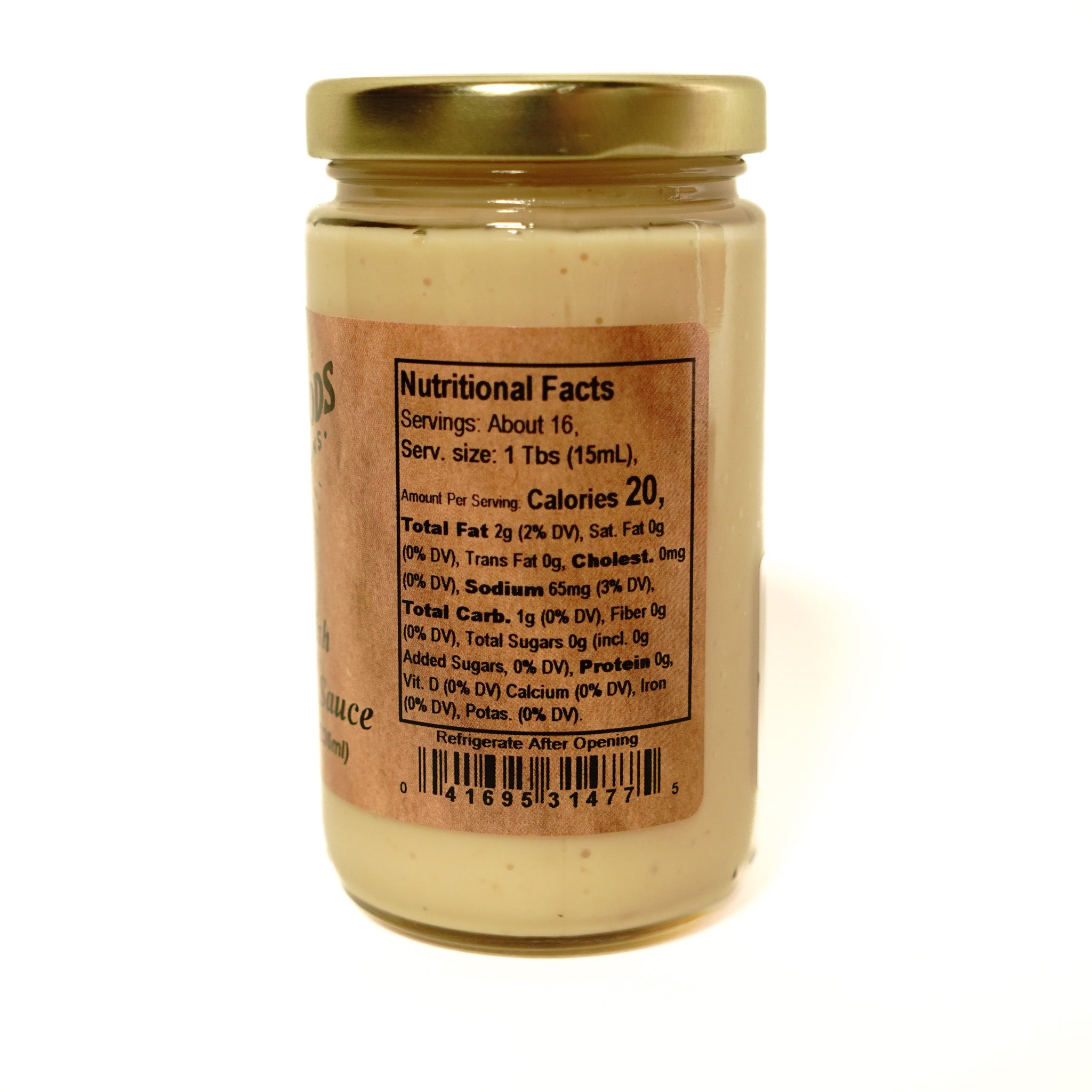 Backwoods Provisions Old English Horseradish Sauce