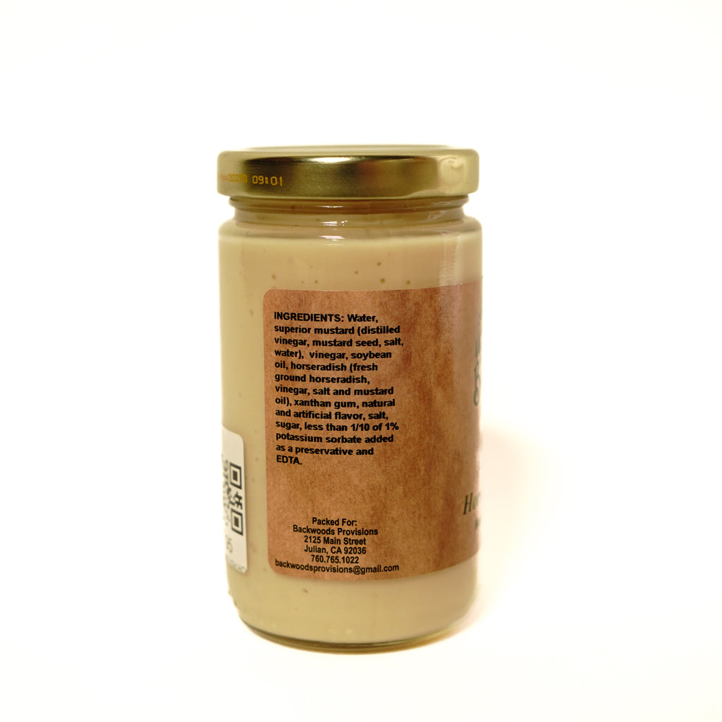 Backwoods Provisions Old English Horseradish Sauce