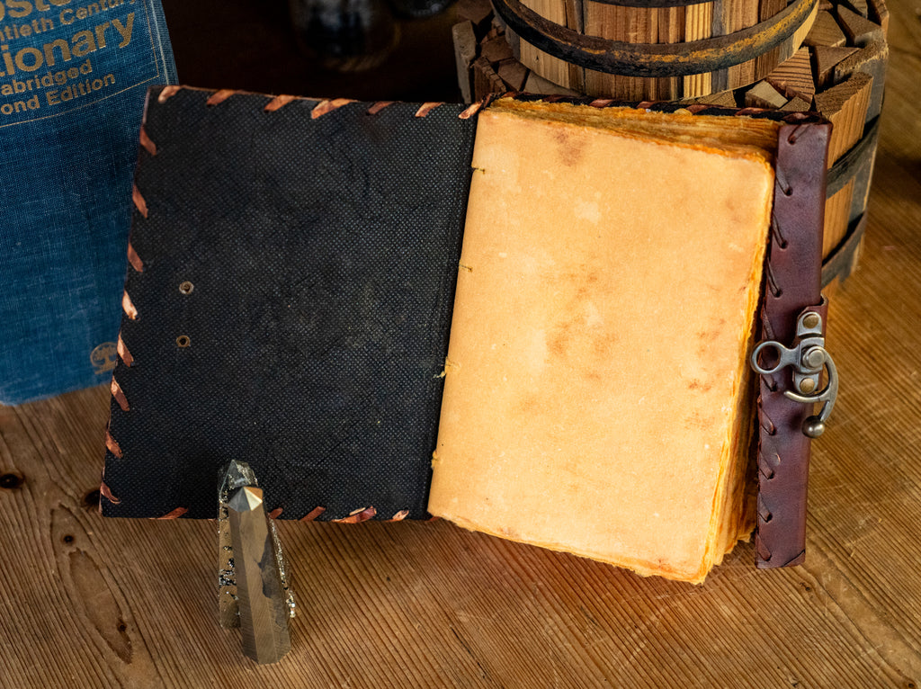 Necronomicon Hocus Pocus Spell Book Journal With Inset Evil Eye