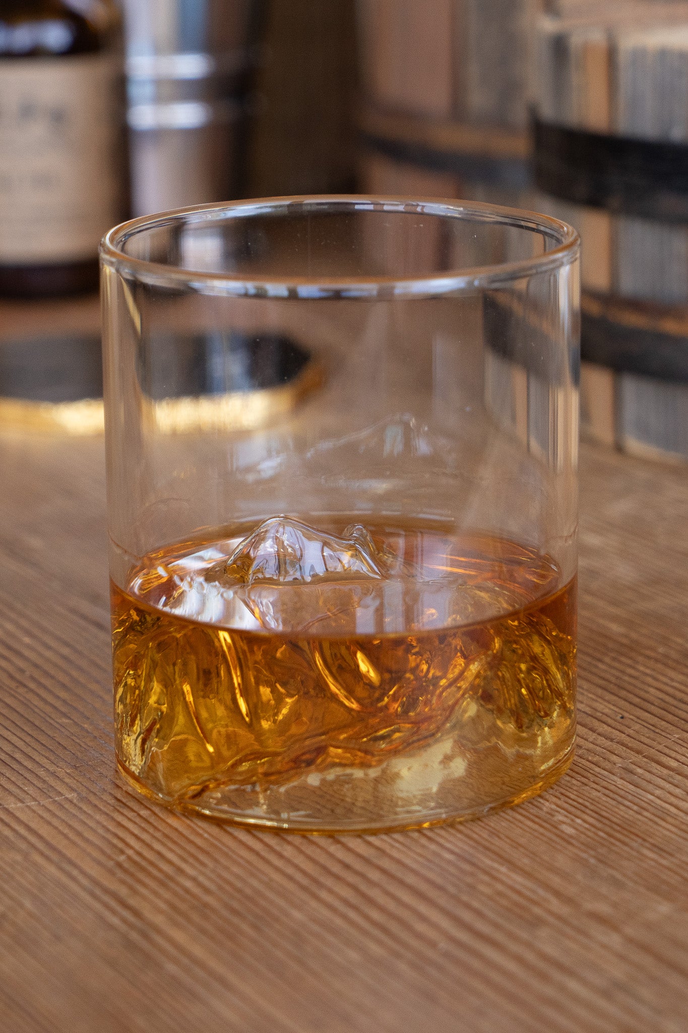Mountain Range Whiskey Glass
