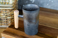 Industrial-Chic Mug with Wooden Handle