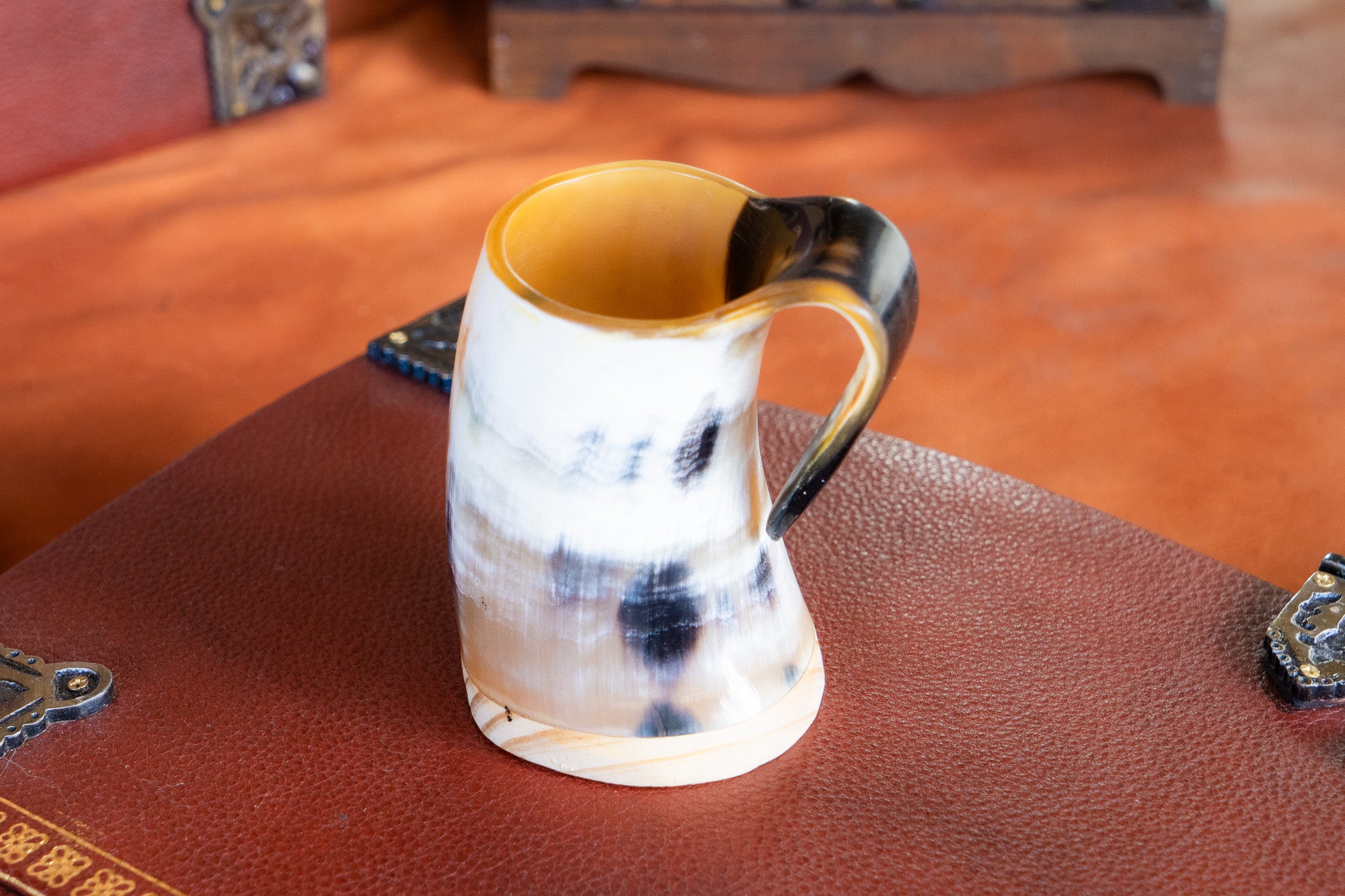 Handmade Viking Horn Stein