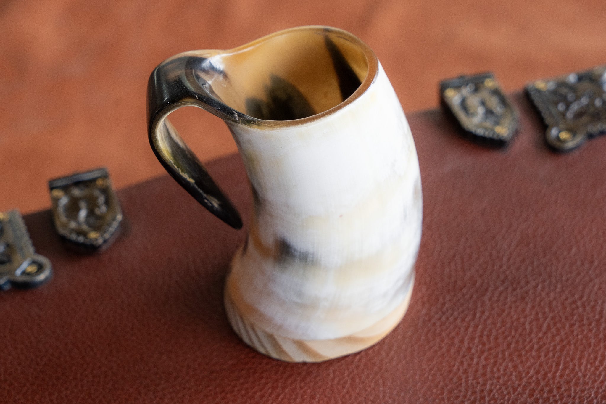 Handmade Viking Horn Stein