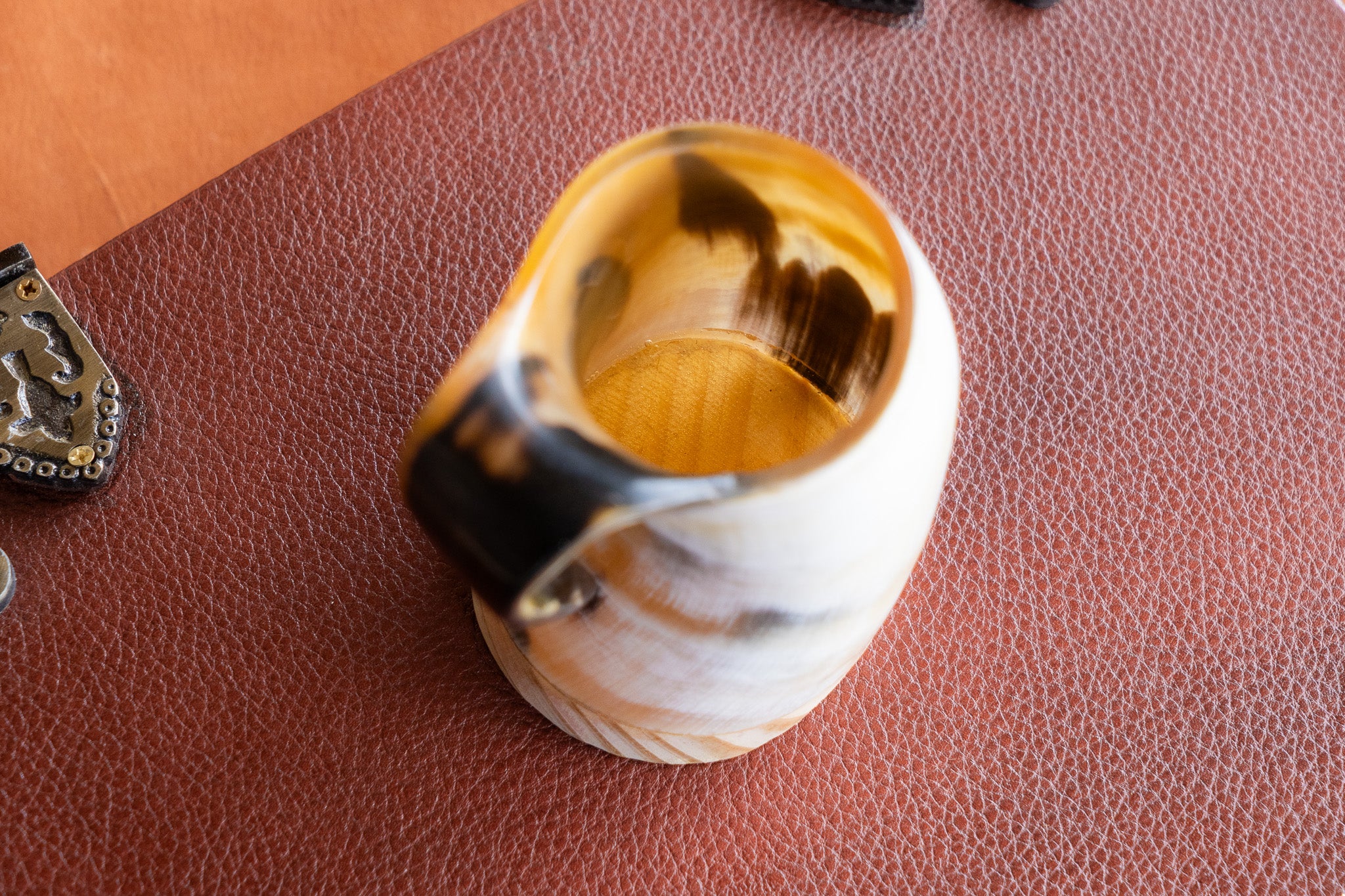 Handmade Viking Horn Stein