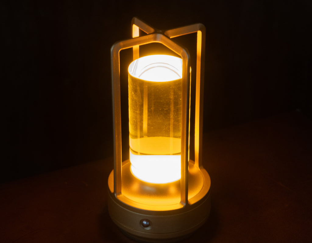 Sleek Modern Rechargeable Lantern